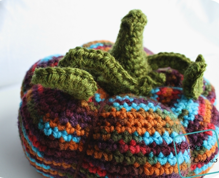 Picture Of cute and cozy diy crocheted pumpkins  5