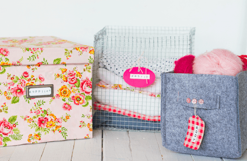 Cute And Girly DIY Storage Boxes