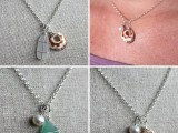 shell and pearl necklaces