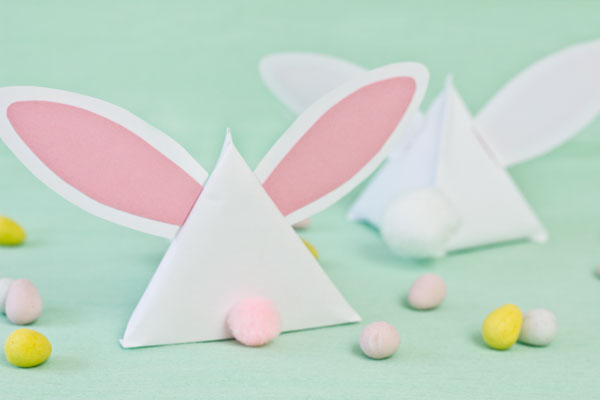 paper bunny treat pouches