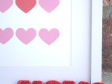 Cute Diy Glitter Letter For Valentines Day