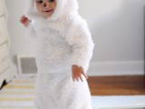 white pup costume