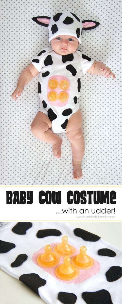 baby cow costume (via makeit-loveit)