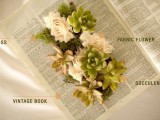 Cute Diy Succulent Book Planters