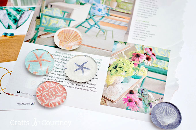 Picture Of cute nautical themed diy fridge magnets  2