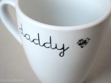 Daddy’s Painted Mug As Father’s Day Gift