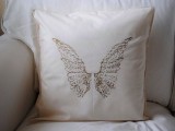 Decorating Interior With Angel Wings