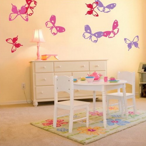 Decorating Kids Room With Butterflies