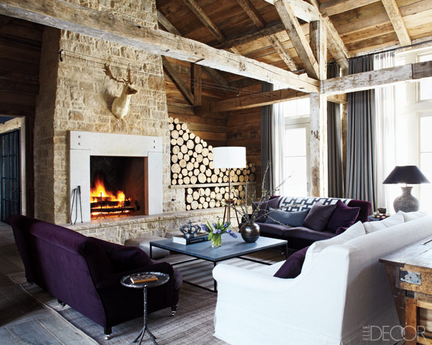 Decorating With Wood Logs