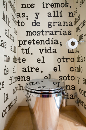 25 Ideas To Decorate With Words - Shelterness