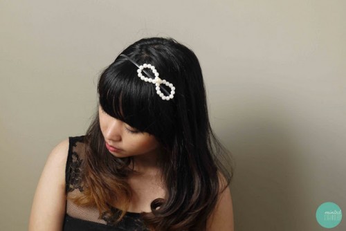 Delicate DIY Bow Hair Accessories