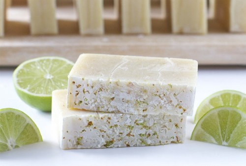 Delicious DIY Coconut Lime Soap