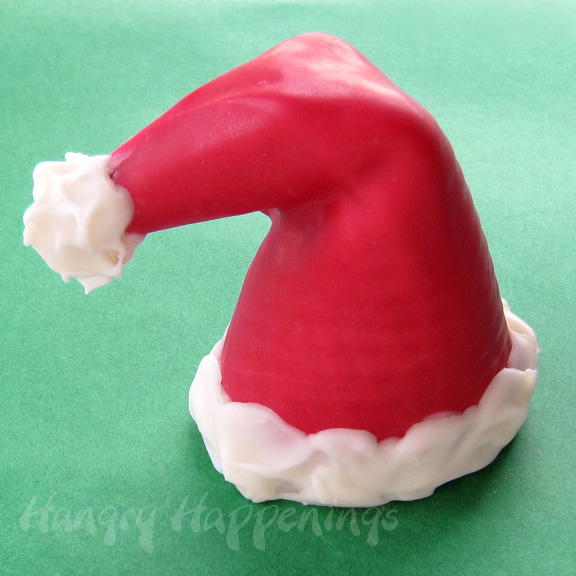sugar cone Santa hats