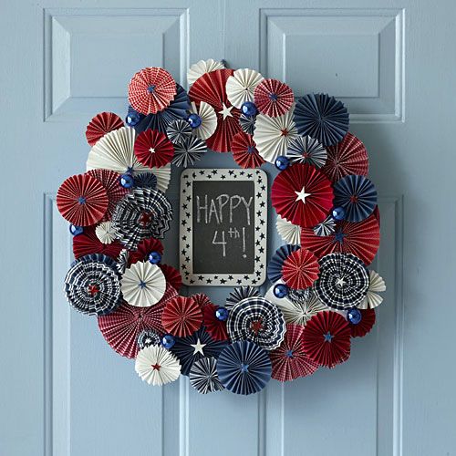 DIY Fourth of July Wreath