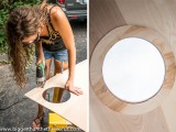 Diy Anthropologie Inspired Mirror Of Birch Plywood