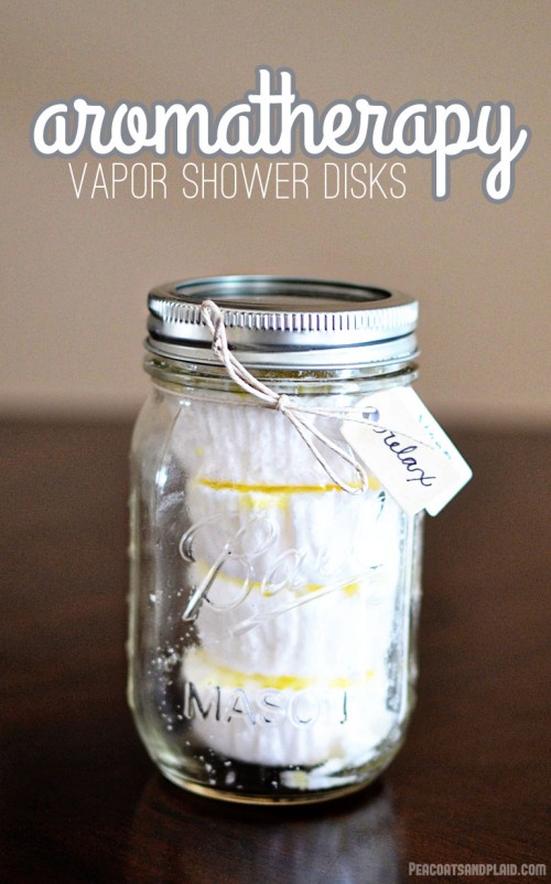 Diy Aromatherapy Vapor Shower Disks