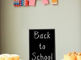 Diy Back To School Party Decorative Sign