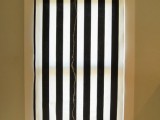Diy Black And White Curtains