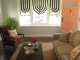 Diy Black And White Curtains