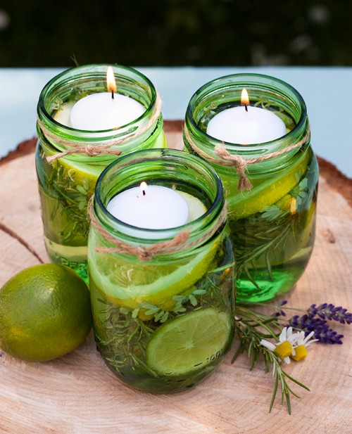 summer citronella floating candles