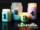 soy wax citronella candles