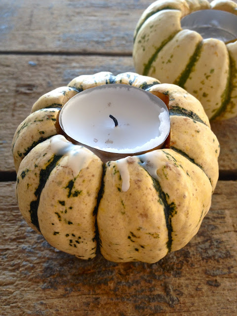 small gourds candles
