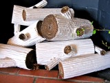 Diy Cardboard Faux Logs