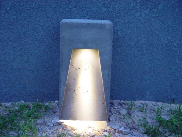 Diy Casual Concrete Lamp For Outside