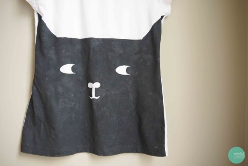 Diy Cat Face T Shirt