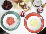 Diy Chain Trimmed Placemats For Cool Table Decor