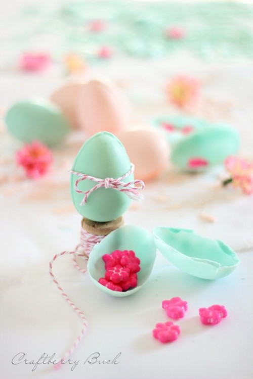 DIY Chocolate Surprise Eggs For Easter