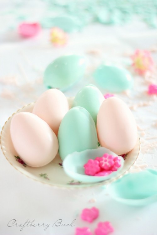 Diy Chocolate Surprise Eggs For Easter