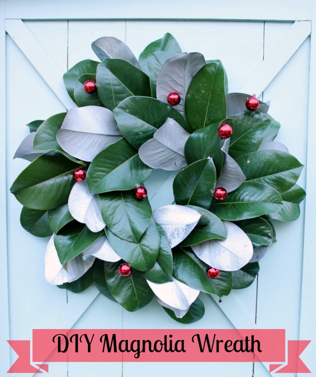 magnolia Christmas wreath