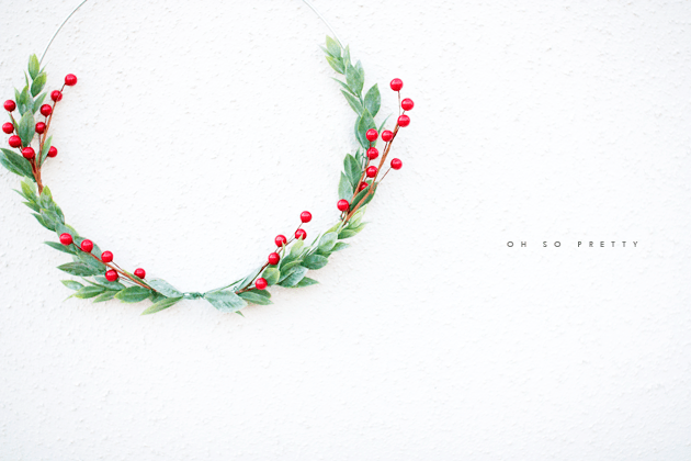 simple Christmas wreath