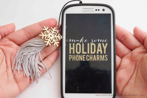 Diy Christmas Phone Charms