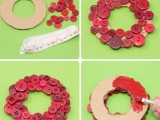 diy-christmas-red-button-wreath-3