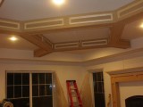 decorative coffered ceiling