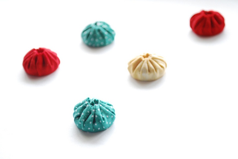 Diy Colorful Fabric Magnets For Your Fridge