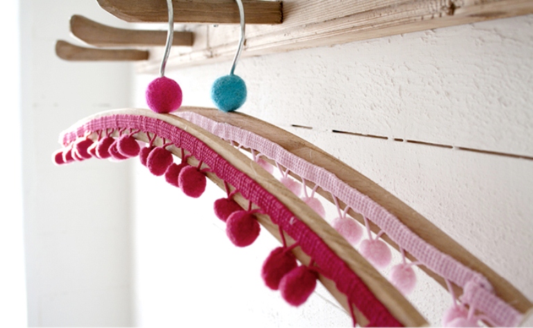 Diy Colorful Hangers For You And Your Kid