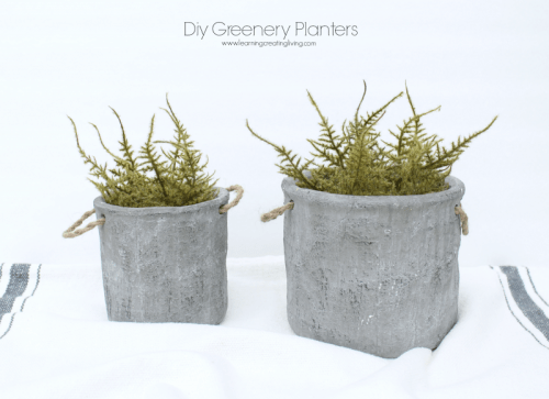 DIY Concrete Herb Garden To Make