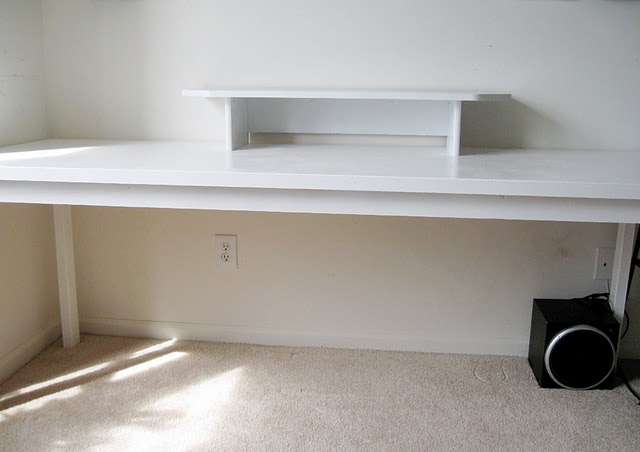 Diy Console Like Desk For Two