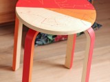 Diy Constellation Stool Or Side Table