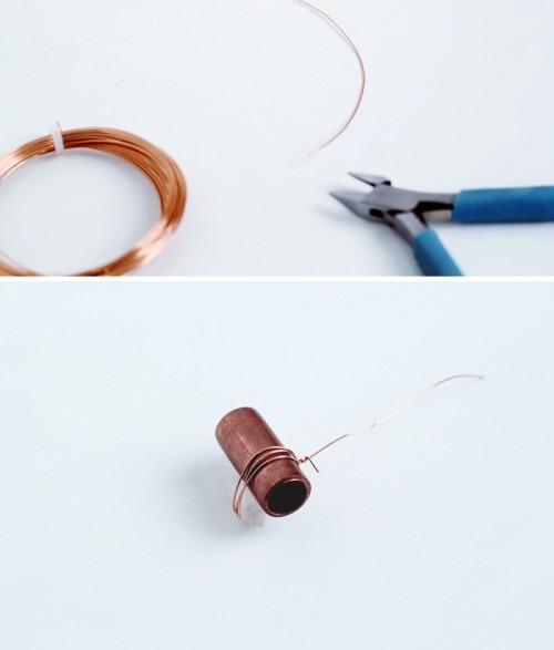 Diy Copper Pipe And Quartz Necklace