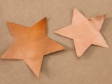 Diy Copper Stars For Christmas Decor
