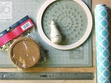 Diy Cork Coasters Decorated With Contact Paper