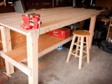 wooden workbench for every craft
