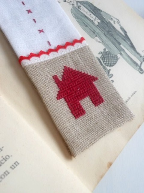 Diy Cross Stitched Bookmark
