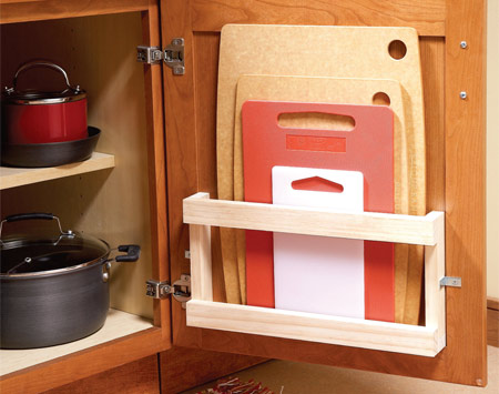 5 Creative Ideas To Organize Cutting Board Storage