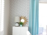 diy-dalmatian-print-fabric-accent-wall-7
