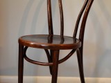 dipped bentwood chair
